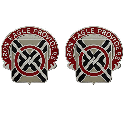 404th Support Battalion Unit Crest (Iron Eagle Providers) Army Unit Crests