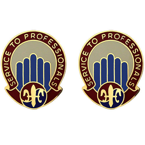 501st Sustainment Brigade Unit Crest (Service to Professionals) Army Unit Crests