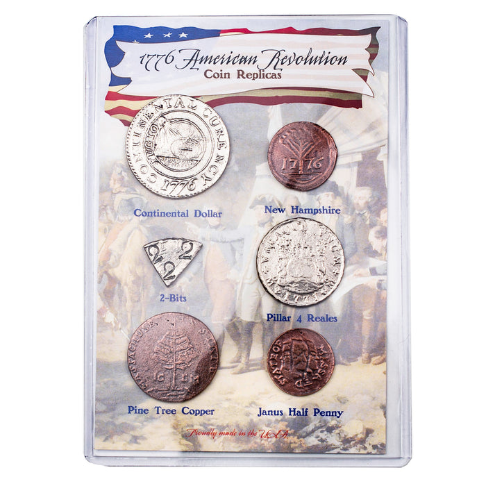 American Revolution 1776 Replica Coin Set