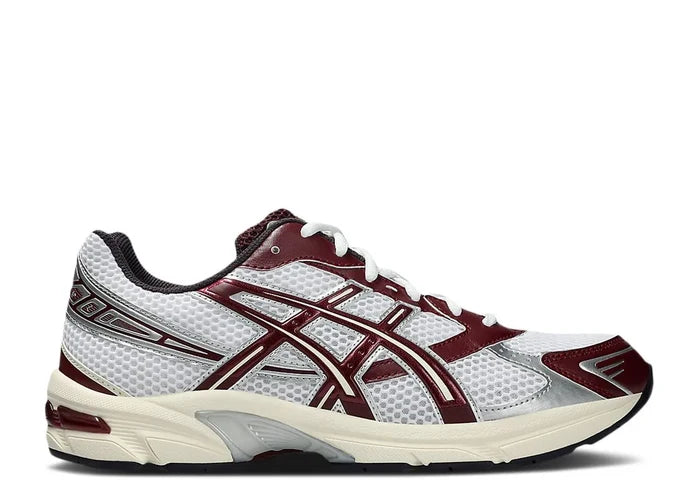 ASICS Gel-1130 White Maroon Banner