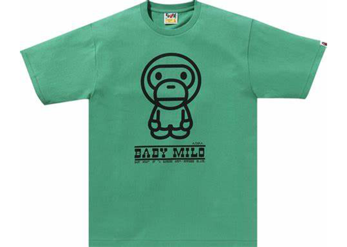 BAPE Green Classic Baby Milo Tee