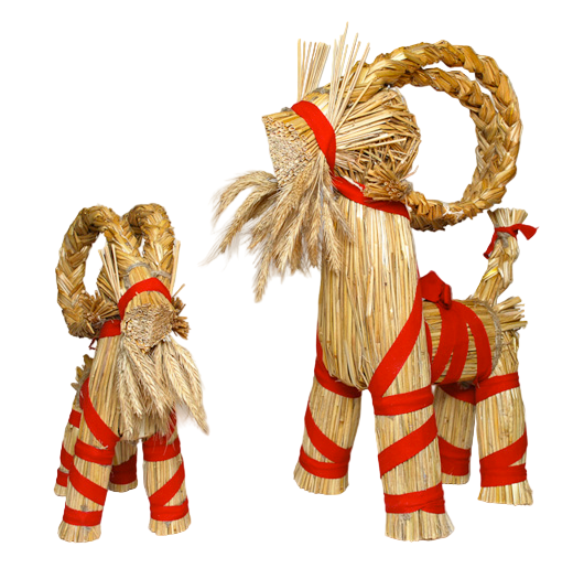 Bearded Straw Goat