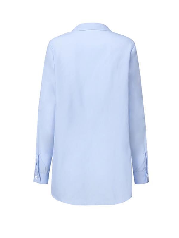 Beautiedoll Solid Tied Shirt