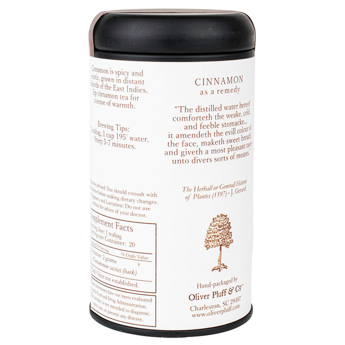 Cinnamon Tea Bags - Colonial Remedies