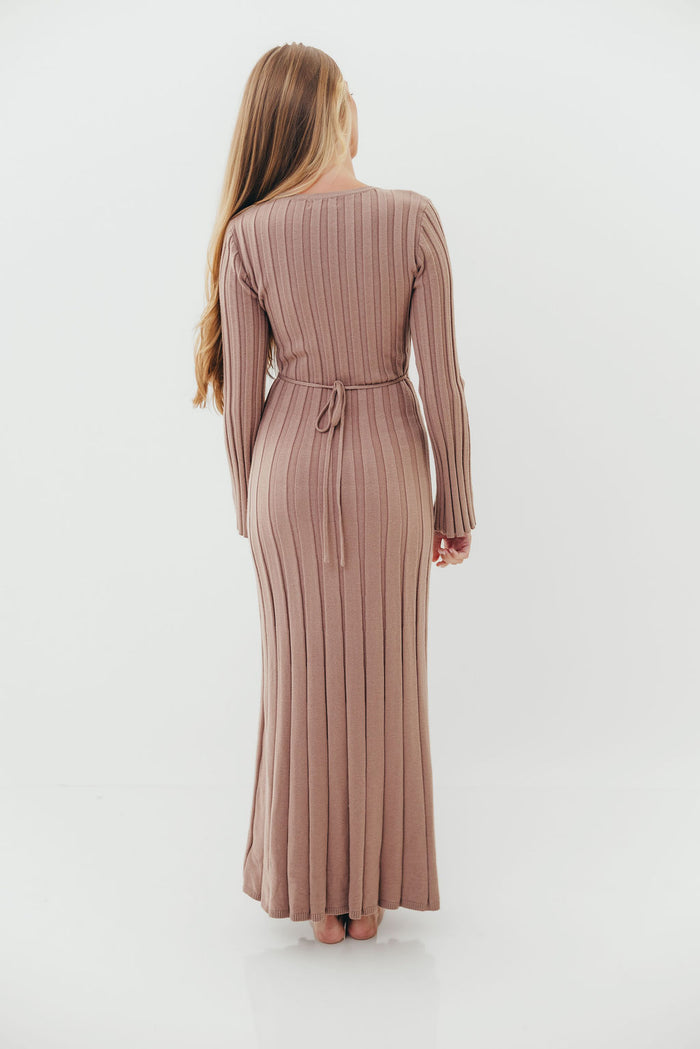 Colette Luxe Maxi Dress in Dusty Mauve *Final Sale*