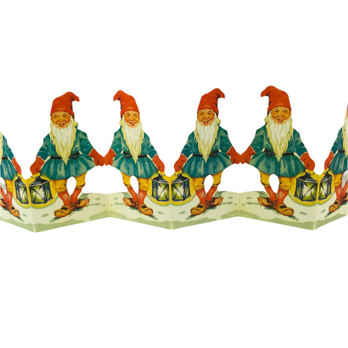 Cutout Tomte with lantern