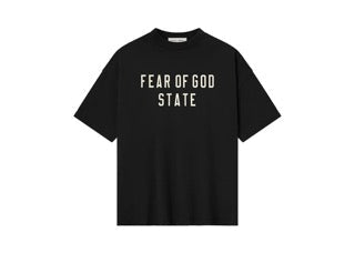 Fear of God Essentials 90's Fit T-Shirt 'Jet Black'