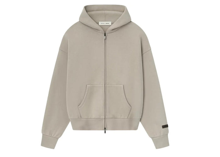 Fear of God Essentials Classic Full Zip Hoodie 'Timber'