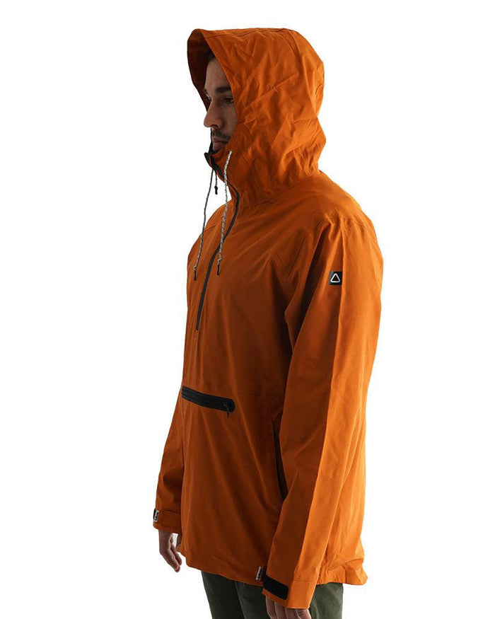 Follow Layer 3.11 Outer Spray Anorak-Black-S-Skiforce Australia