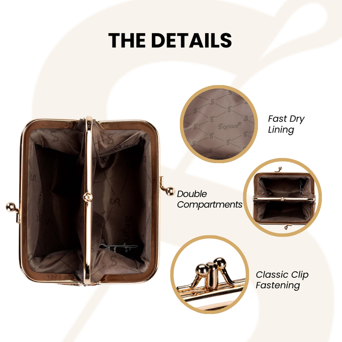 FRMP-WHISTLE | WHISTLEJACKET COIN CLASP FRAME PURSE WALLET