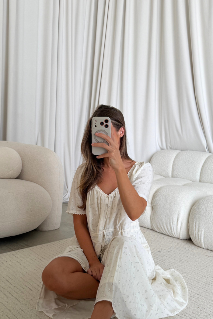 Honey Morning Maxi Dress in Sunday Floral - Nursing & Bump Friendly *9/10 PRE-ORDER* Fits Oversized Purposefully