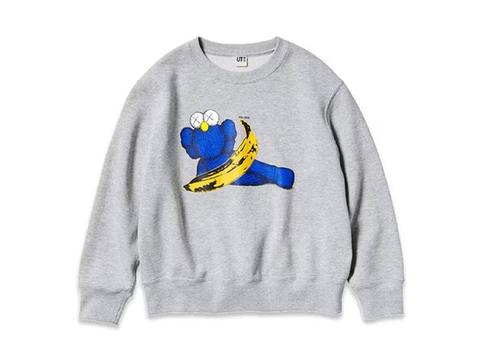 KAWS + WARHOL U Kaws Banana Crewneck