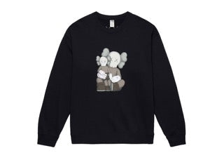 KAWS x Uniqlo Longsleeve Sweatshirt (US Sizing) Black