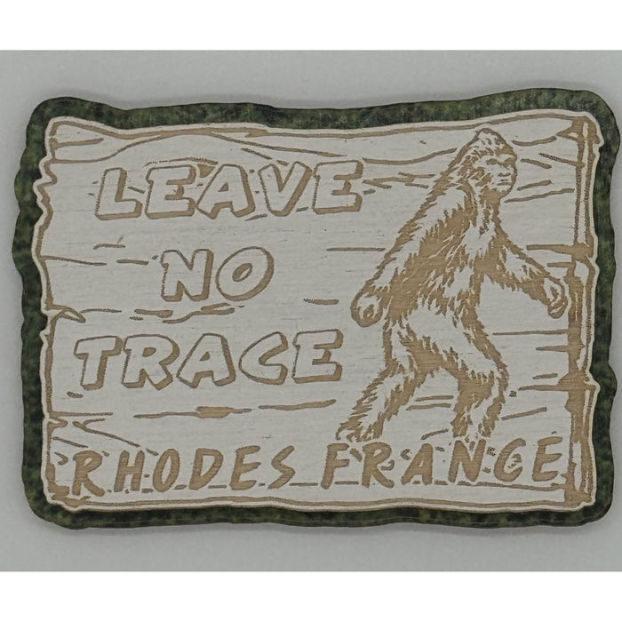 Magnet Leave No Trace with Bigfoot Rhodes France