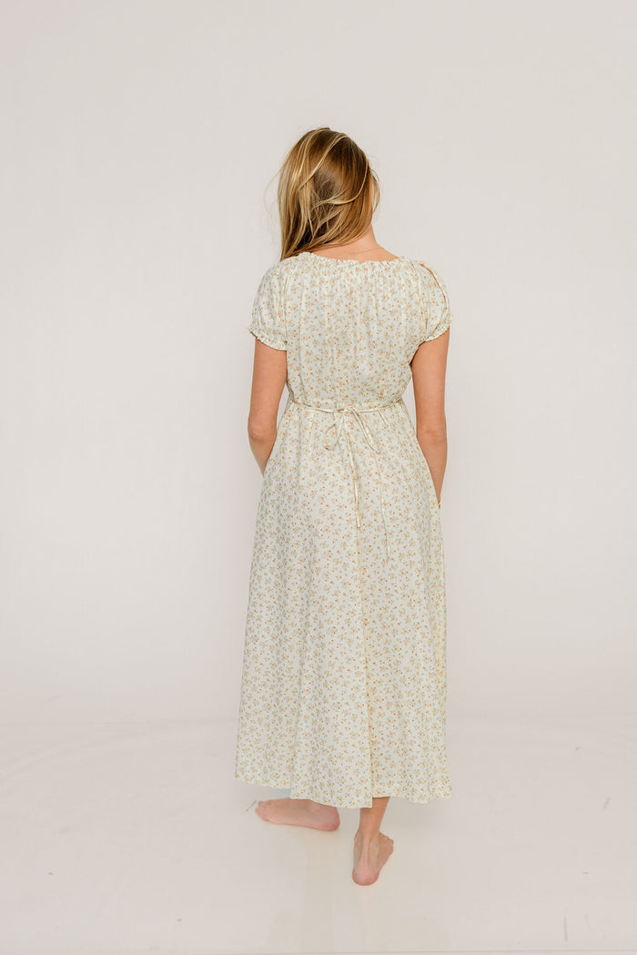 Marley Midi Dress in Cream