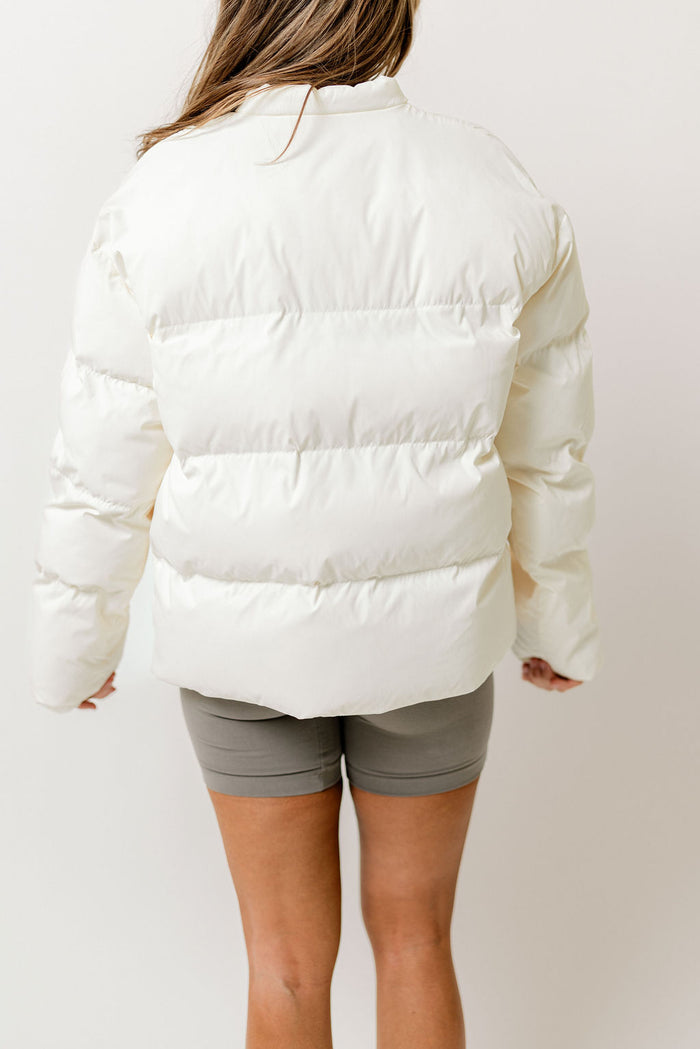 Mila Puffer Jacket in Cream *Final Sale*