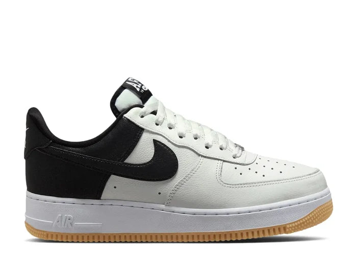Nike Air Force 1 Low '07 LV8 White Black Metallic Silver (No Box)