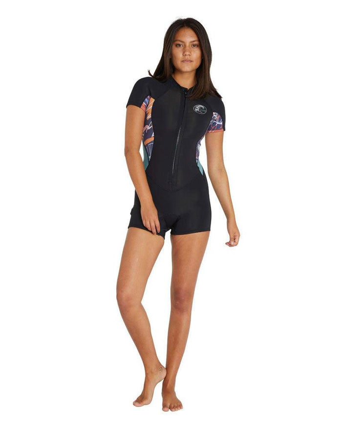 O'Neill Bahia 2mm S/SL CZ Springsuit-Black/Black-6-Skiforce Australia