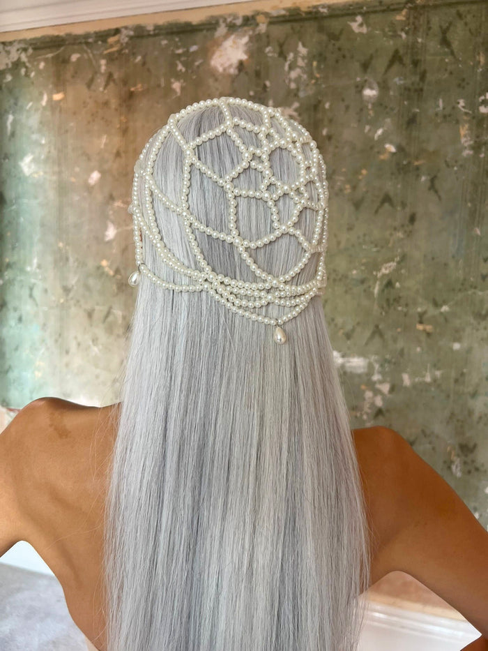 Pearl Bridal Headpiece
