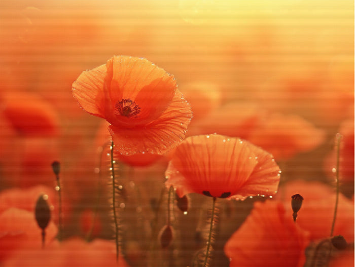 Poppy's Delicate Dance