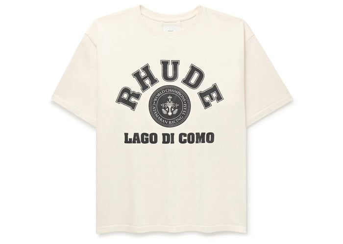 Rhude Lago Di Como Tee White