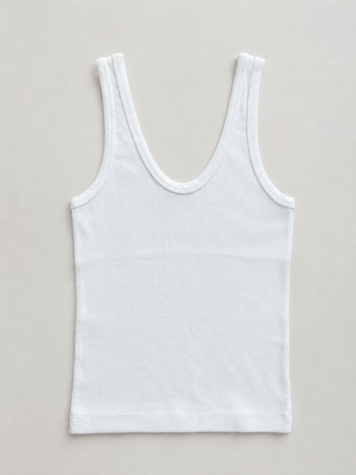 Rochelle Tank Top in White