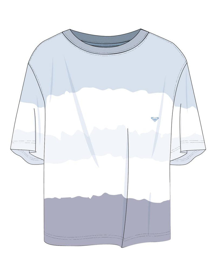 Roxy Cold Lines Tee-Cerulean-XS-Skiforce Australia