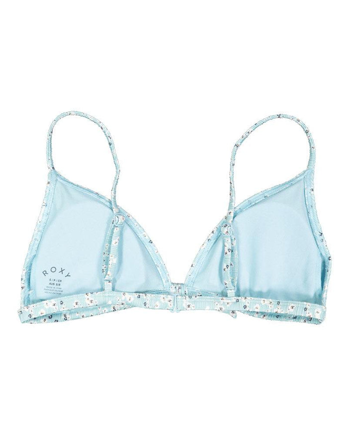 Roxy Lilies Surf Fixed Tri Bikini Top-Stratosphere-XS-Skiforce Australia