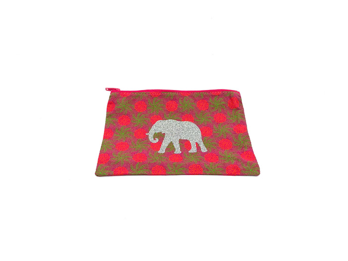 Pink Silver Elephant