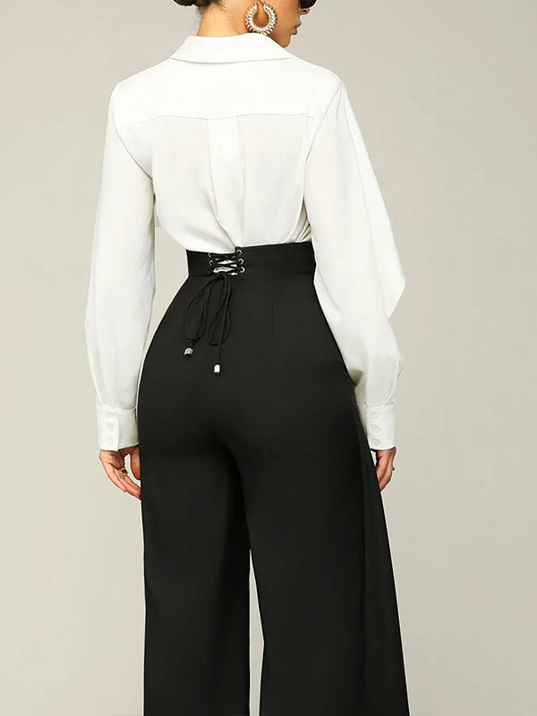 Solid Draped Shirt