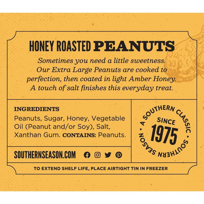 Southern Season Honey Roasted Peanuts 9 oz - Nuts