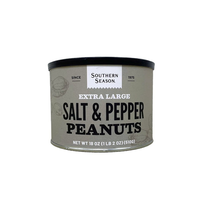 Southern Season Salt & Pepper Peanuts 18 oz - Nuts