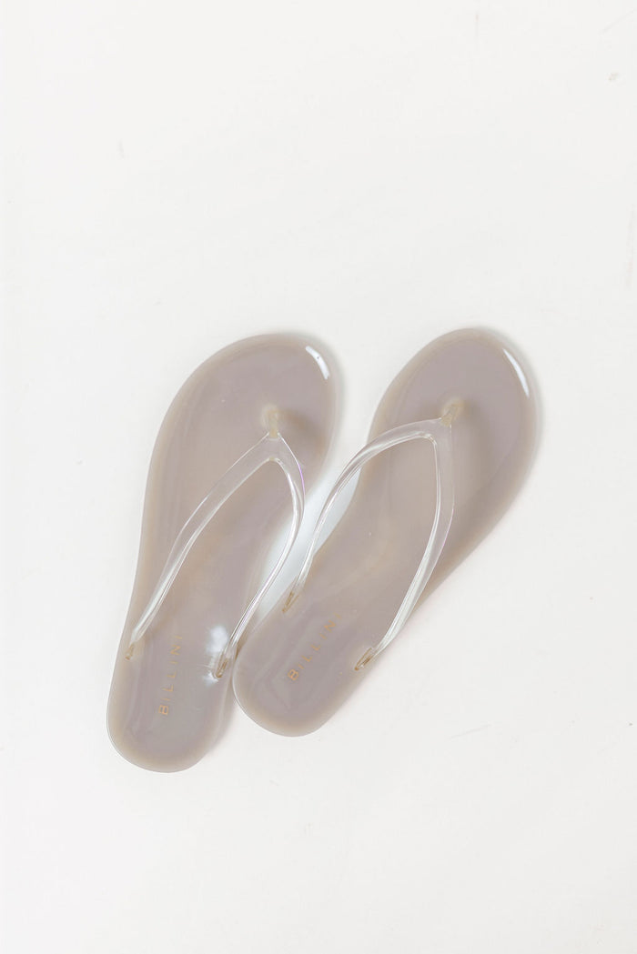 Stellan Sandal in Light Taupe/Clear