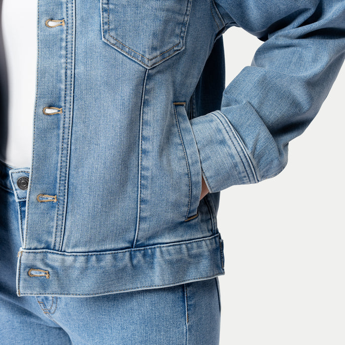 Stretchy ComfortDenim™ Jacket - Ninepine