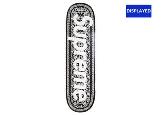 Supreme Celtic Knot Skateboard Deck Black (DISPLAYED)