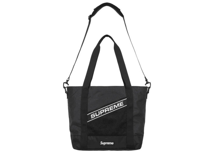 Supreme Logo Tote Bag Black