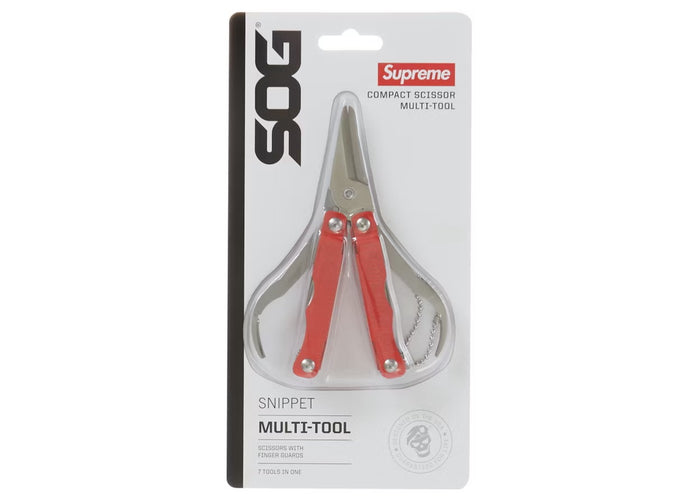 Supreme SOG Snippet Multi Tool Red