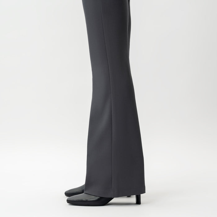 Tailored Ponte Bootcut Trouser - Ninepine