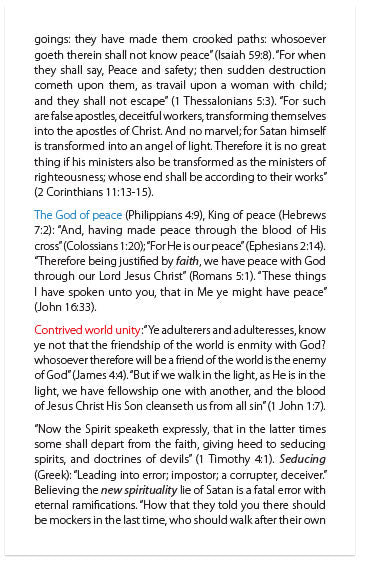 The Global, Counterfeit New Spirituality (KJV)