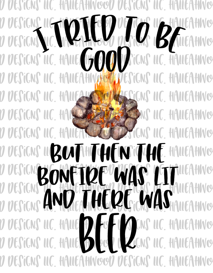 Tried to be good... beer