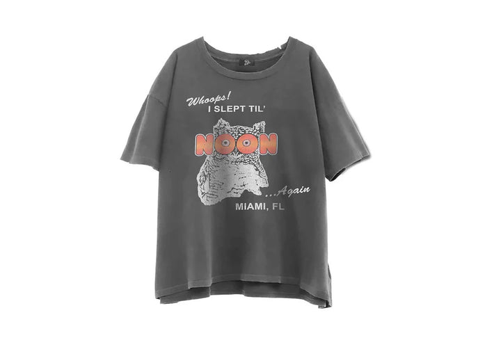 Triple Seven Night Owl Tee Black