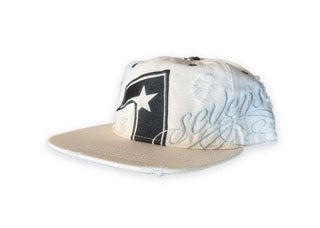 Triple Sevens Famous Hat White Black