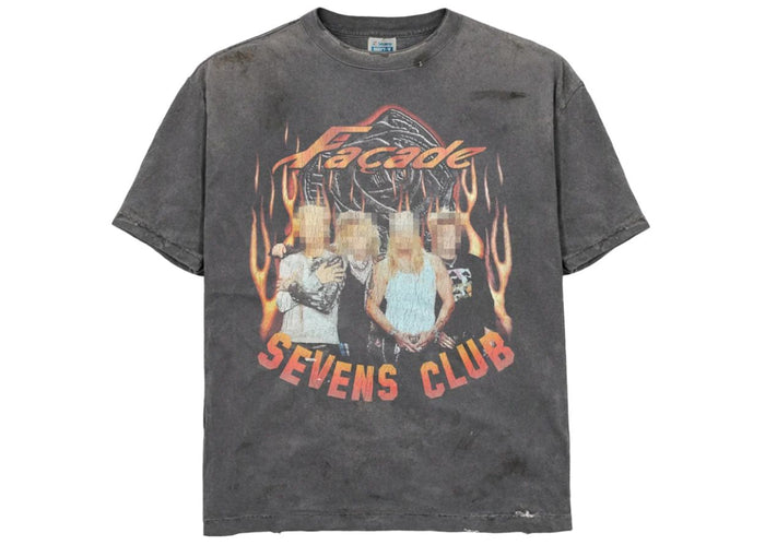 Triple Sevens Flamerock Tee Vintage Black