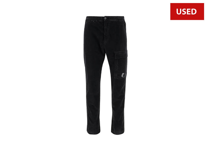 (USED) C.P. Company corduroy cargo trousers Black