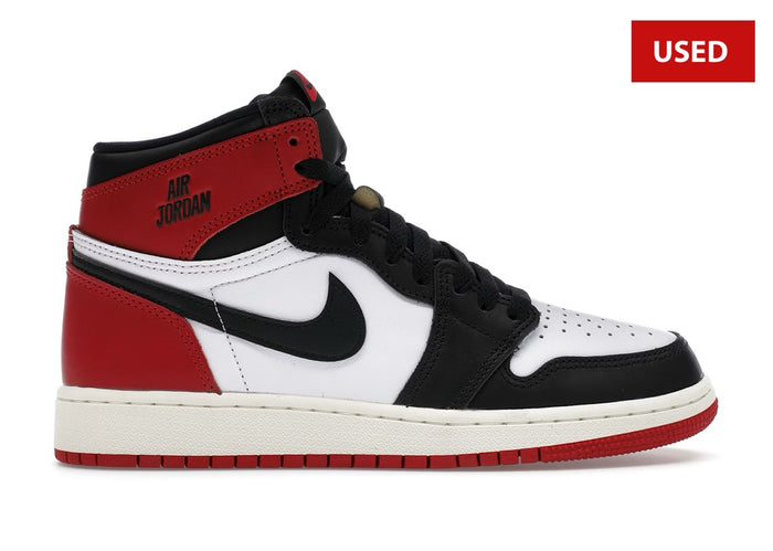 (USED) Jordan 1 Retro High OG Black Toe Reimagined (GS) - Sz 4.5