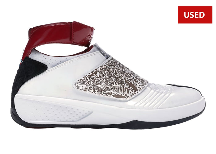 (USED) Jordan 20 OG White Laser - Sz 10.5