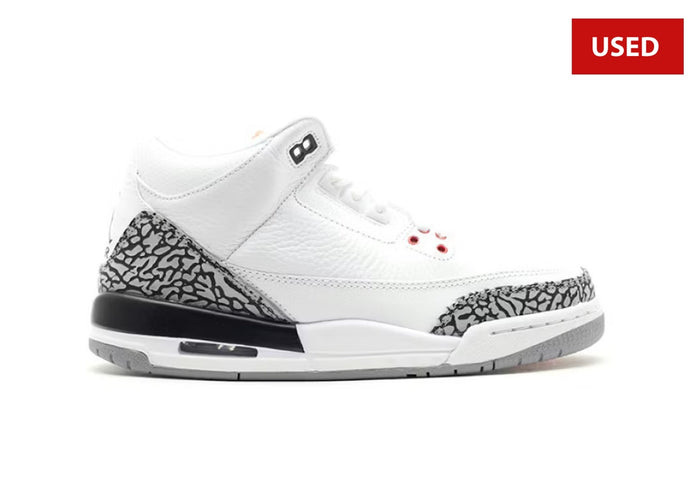 (USED) Jordan 3 Retro White Cement (2011) (GS) - Sz 6