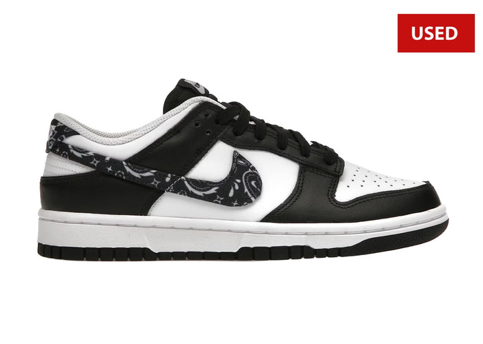 (USED) Nike Dunk Low Essential Paisley Pack Black (Women's) - Sz 7