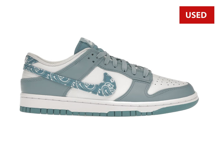 (USED) Nike Dunk Low Essential Paisley Pack Worn Blue (Women's) - Sz 5.5