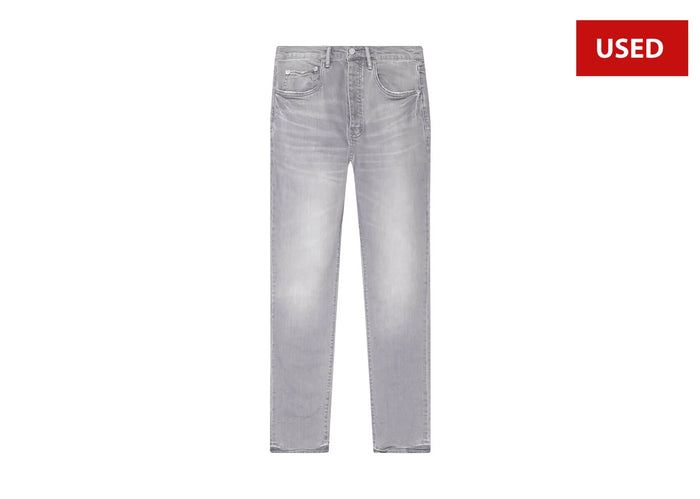 (USED) PURPLE BRAND Mid Rise Straight Jean 'Faded Grey'
